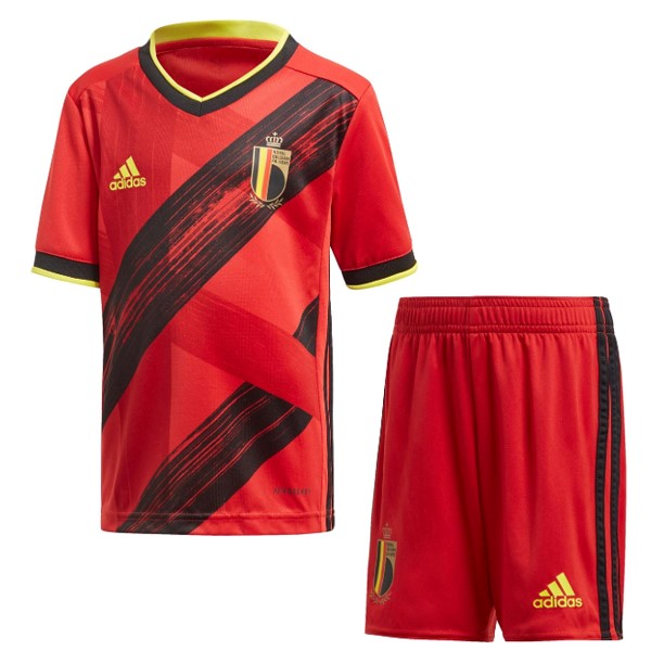 Camiseta Bélgica Primera equipación Niños 2020 Rojo